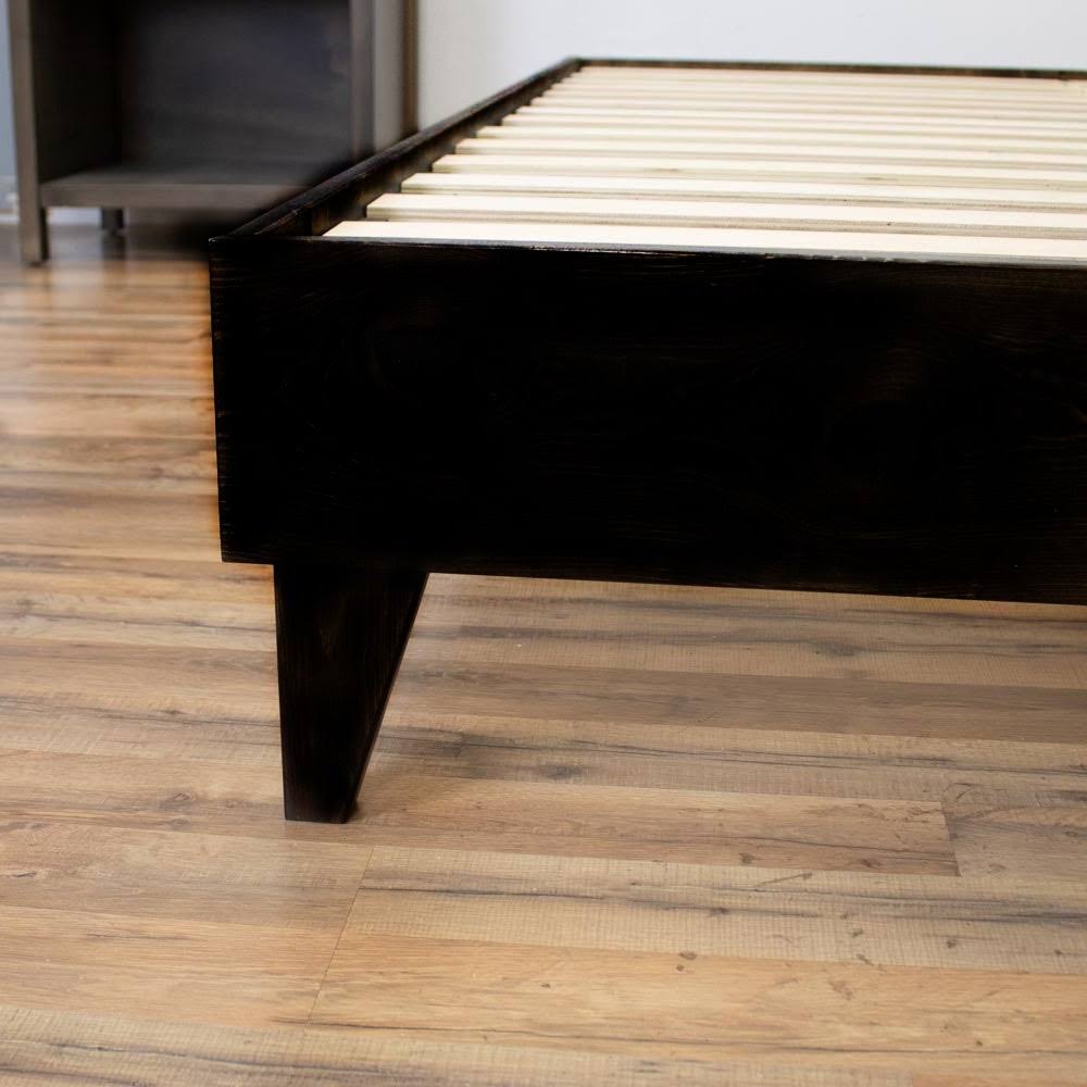 California King Solid Wood Platform Bed A45423