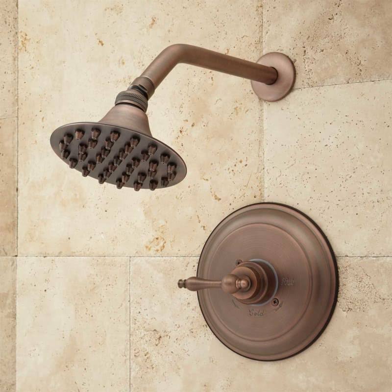 Pressure Balanced Shower Only Trim Package with Rain Shower Head P60777