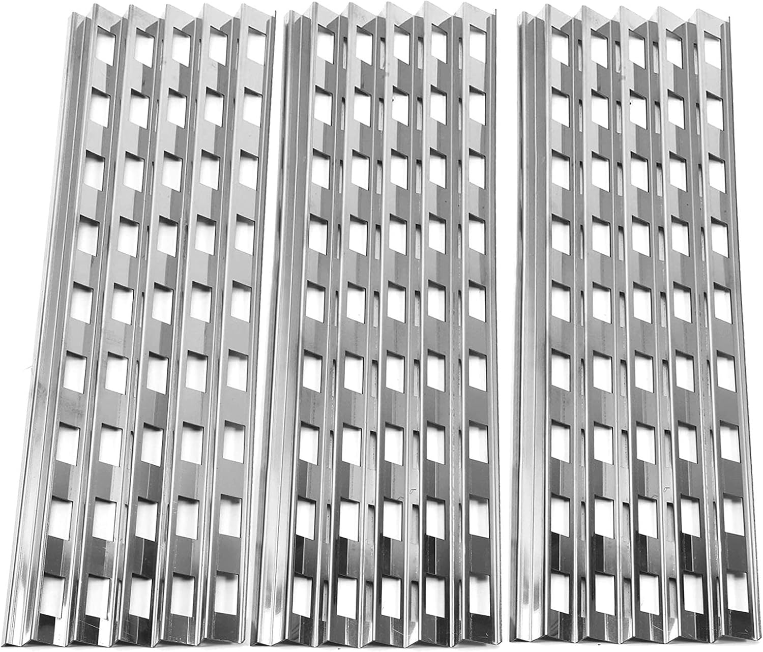 3-Pack 21" Stainless Steel Heat Plate Shield Replacement Parts O81688