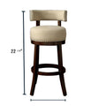 Bar (2-Pack), Dark Oak and Beige G46877