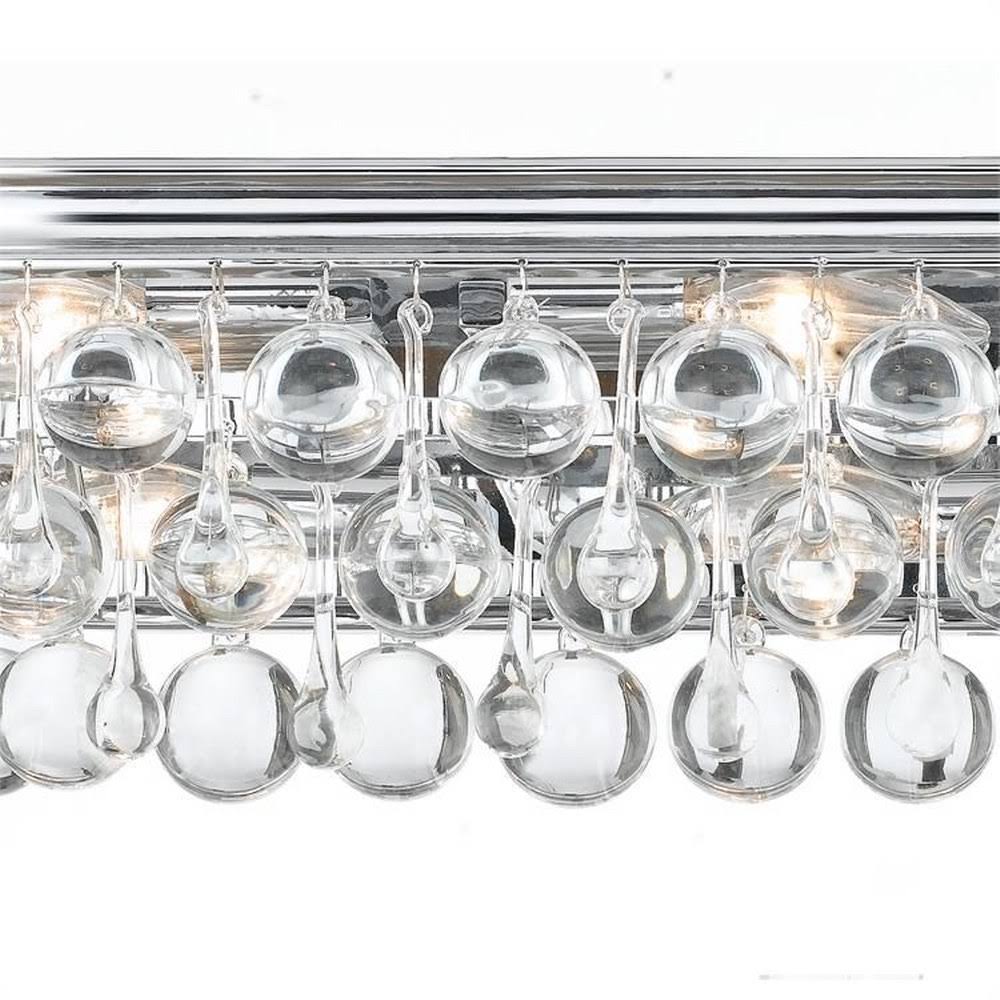 6 Light Bronze Vanity Light D924192