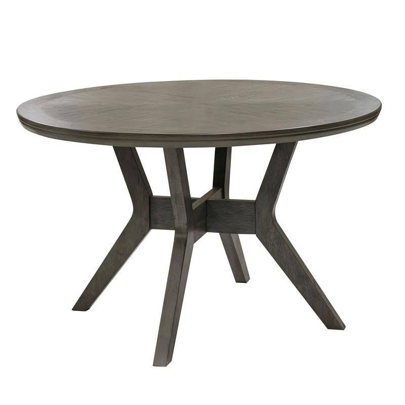 Gray 5-Piece Wood Dining Set N2796