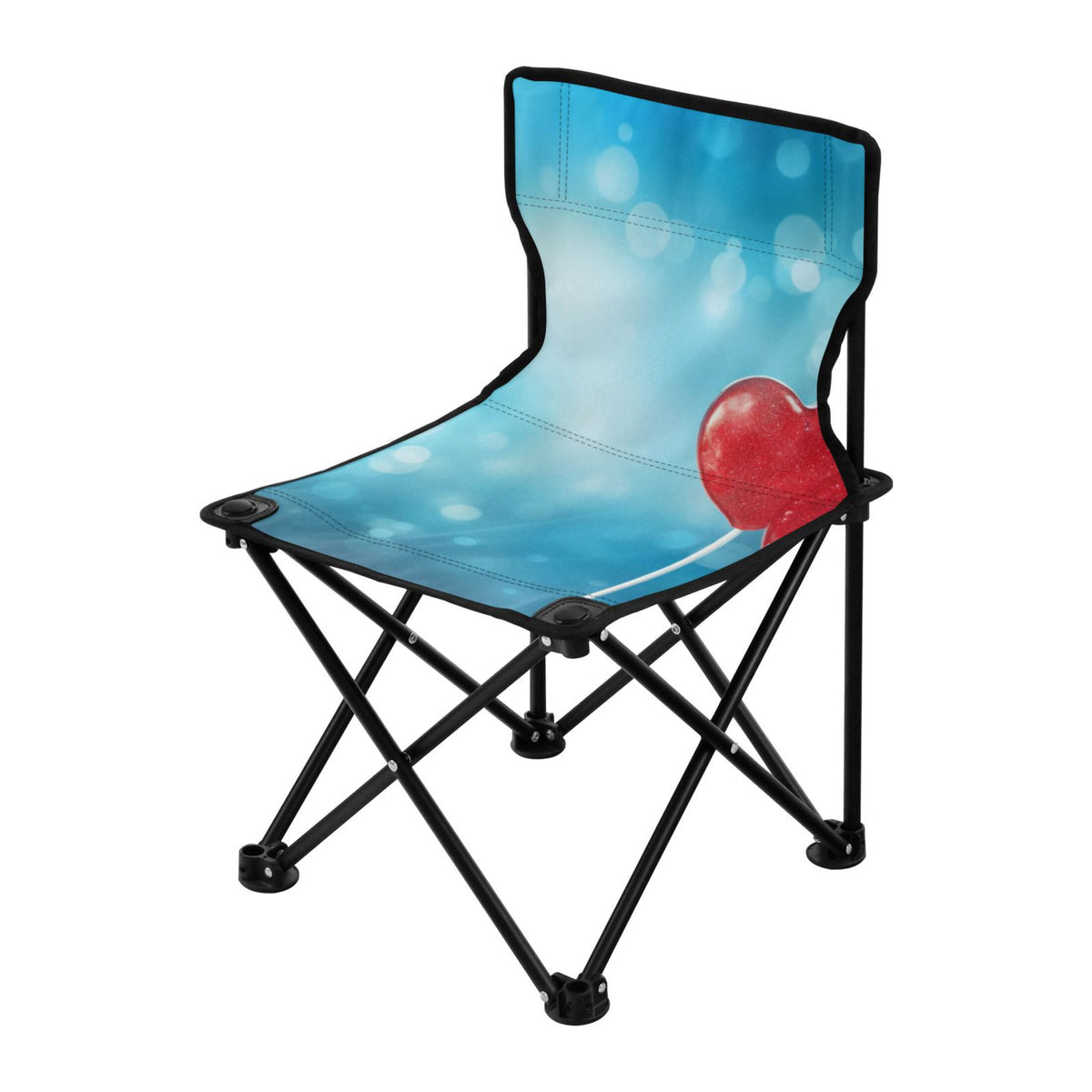 Blue Portable Camping Chair with Carry Bag S296