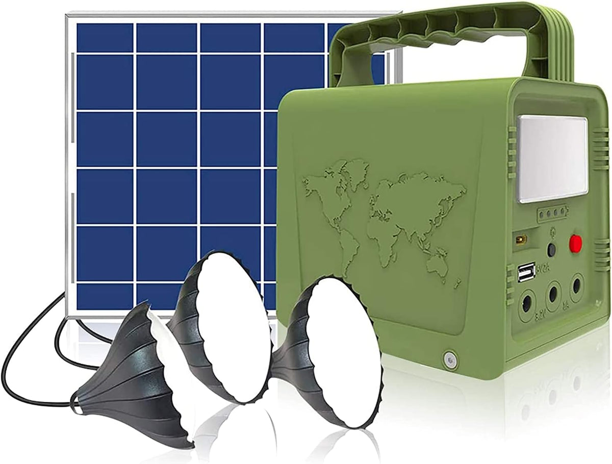 84Wh Portable Solar Generator with Solar Panel F7378