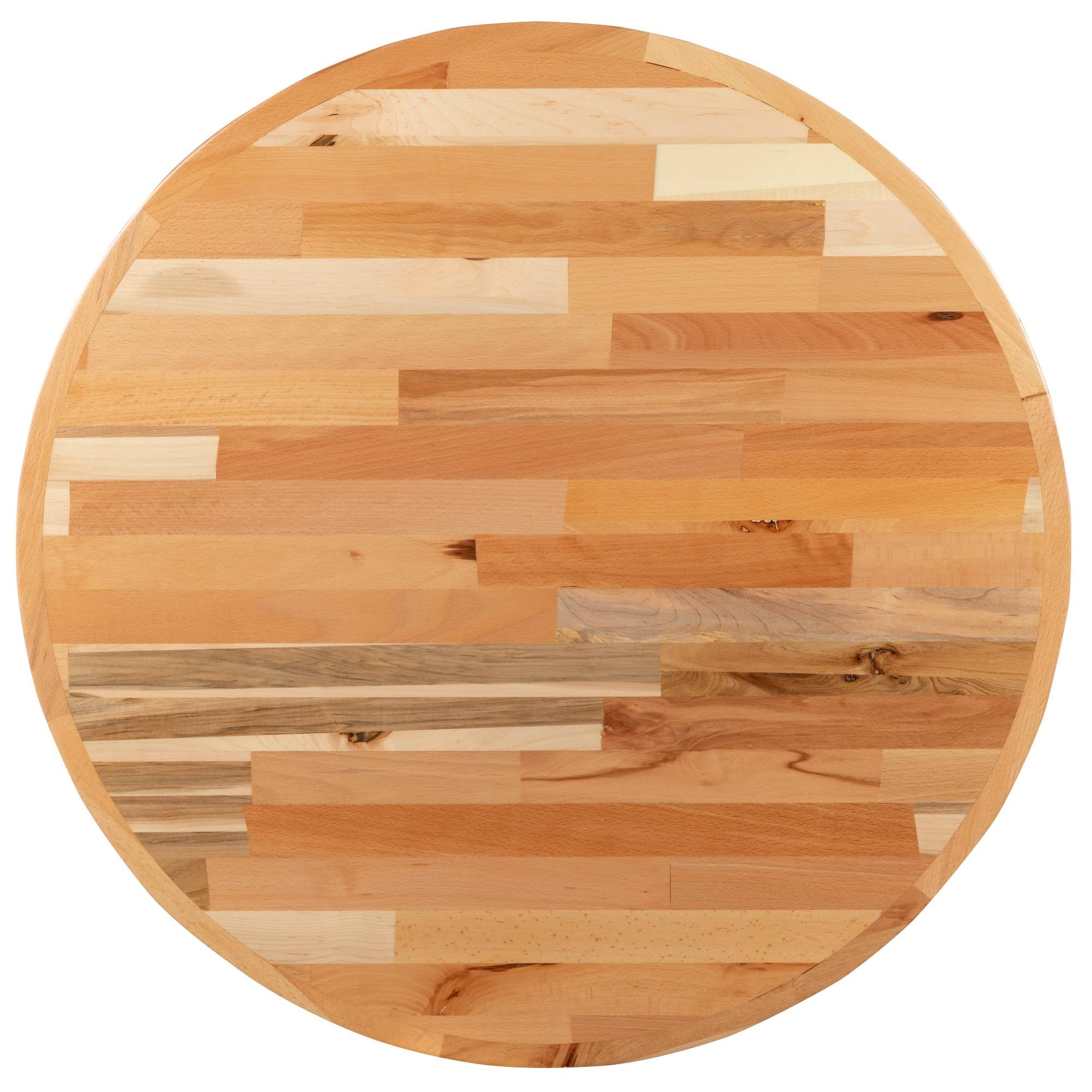 30x22 Round Butcher Block Table Top D411568