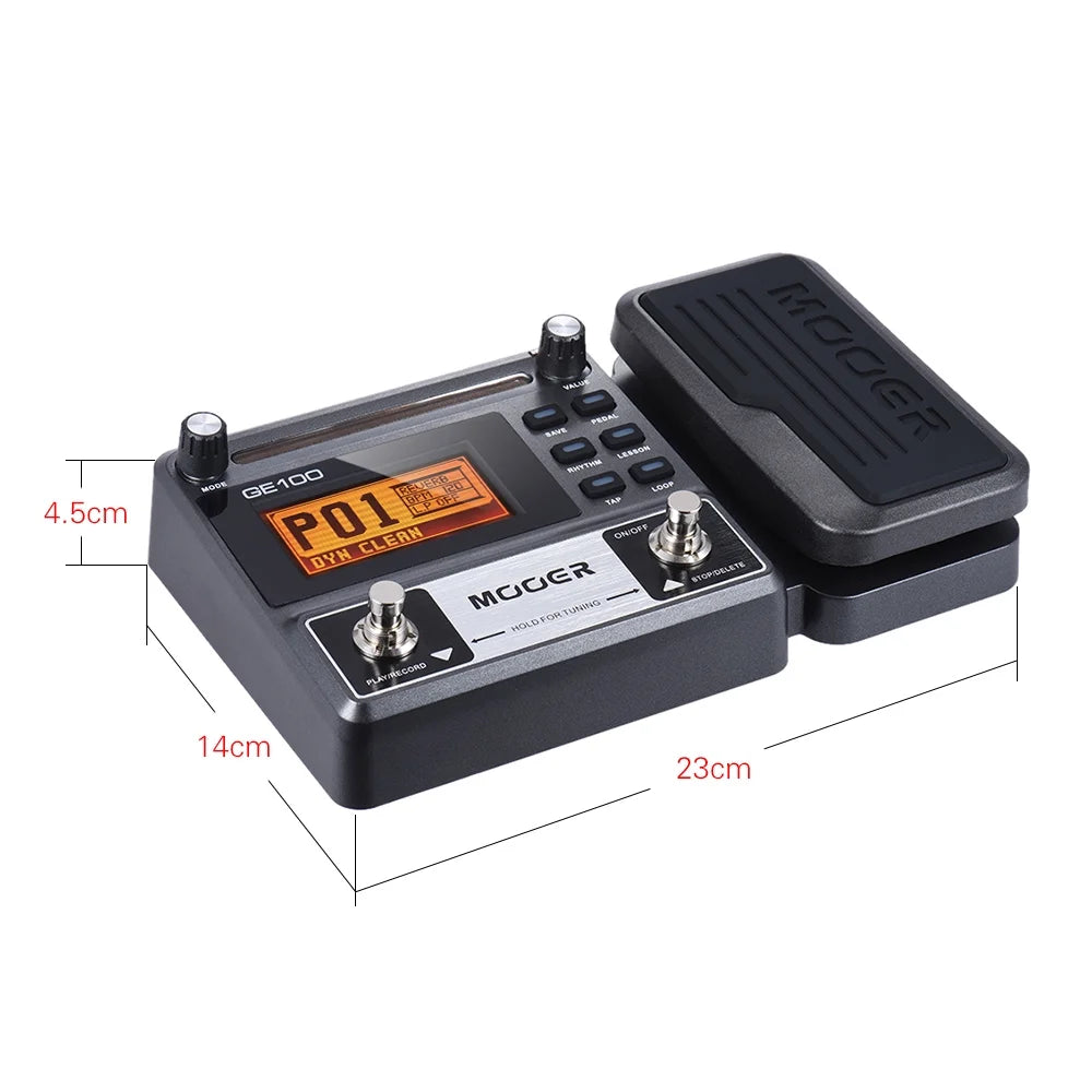 Guitar Multi-effects Processor Effect Pedal with Loop Recording J3964