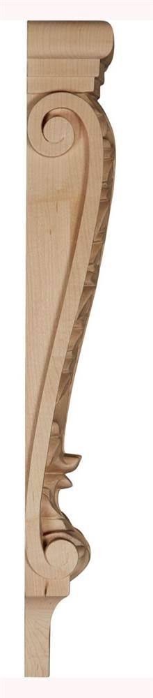 Maple Large Acanthus Pilaster Corbel U972637