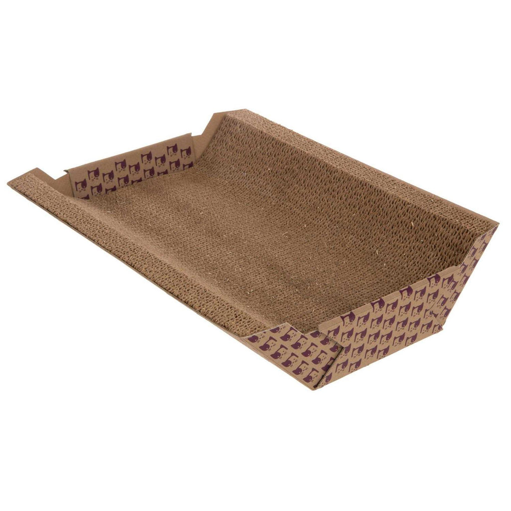 Catnip-Infused Corrugate Cat Scratcher & Lounge V96806