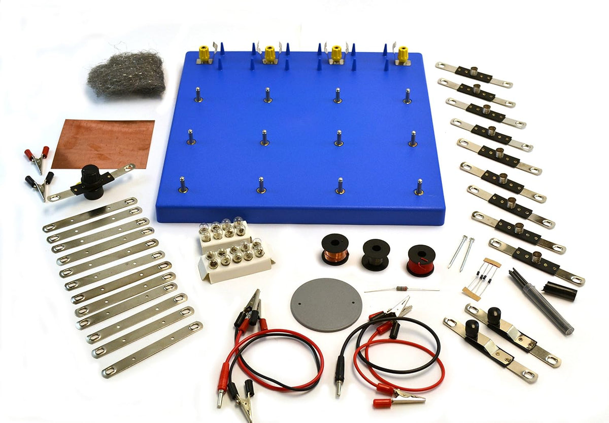 63 Pieces Electrical Circuit Board Kit C12365