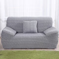 Gray Printed Stretch Sofa Cover Armchair Slipcover W122