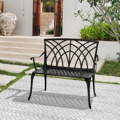 Metal Garden Bench T360685