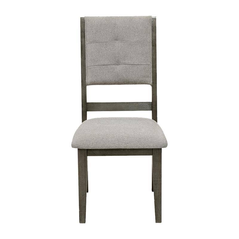 Gray 5-Piece Wood Dining Set N2796