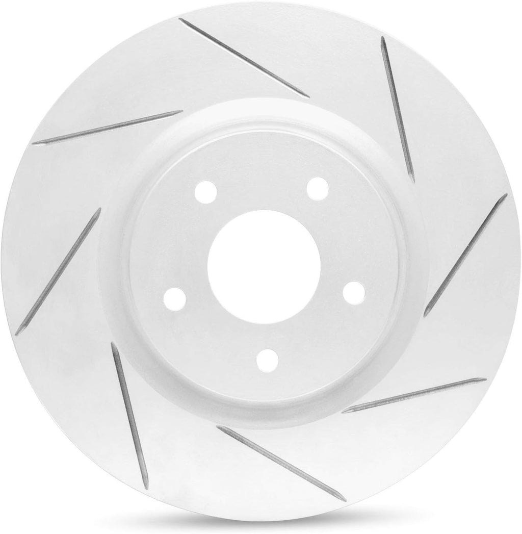Carbon Series Front Diamond Slotted Brake Rotors with Ceramic Brake Pads X479917