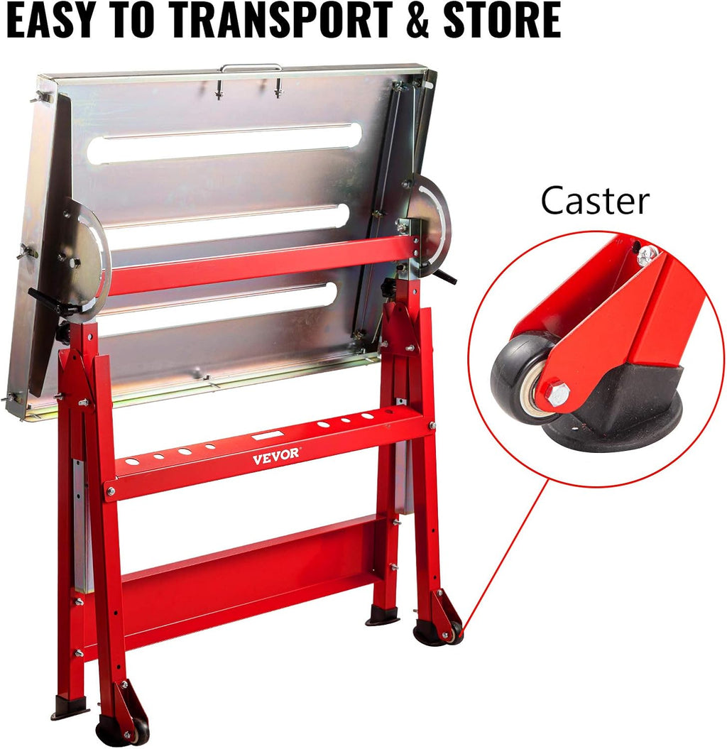 36'' x 20'' Steel Welding Table with Casters L25691