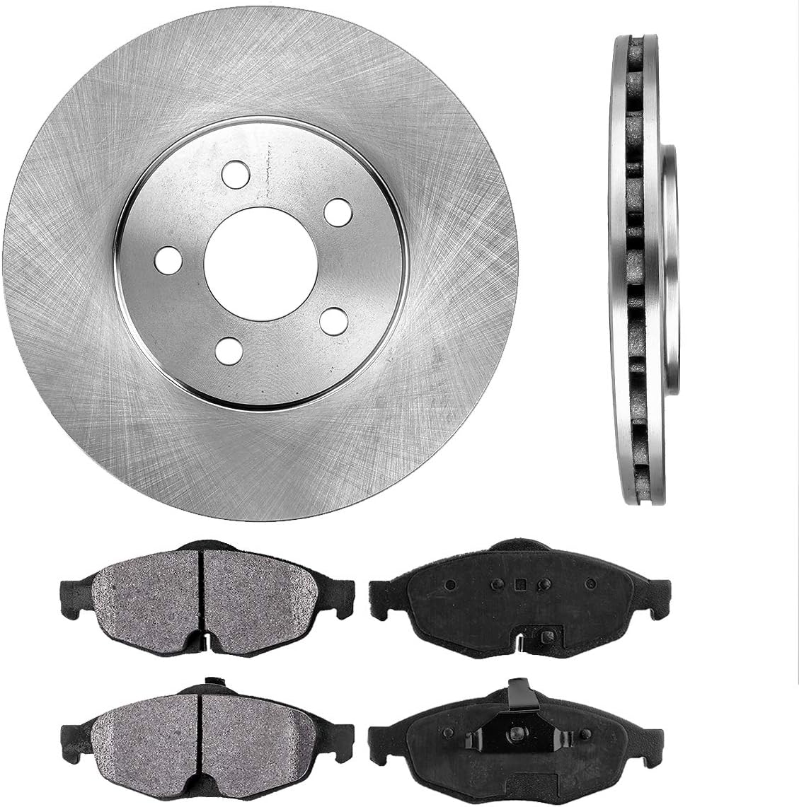 Brake Disc Rotors and Metallic Brake Pads D85108