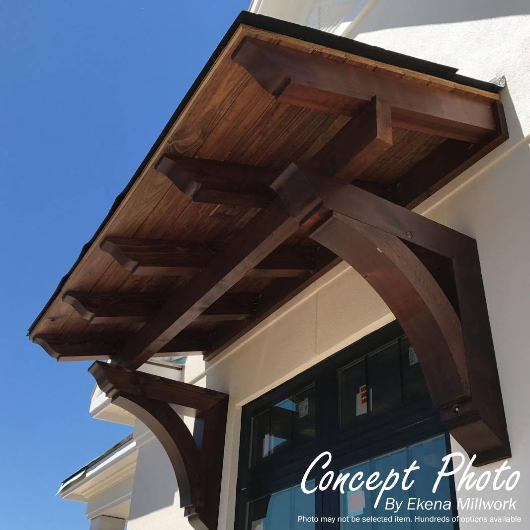 Douglas Fir Smooth Bracket N2398