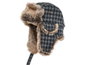 Gray Houndstooth Cap L235244
