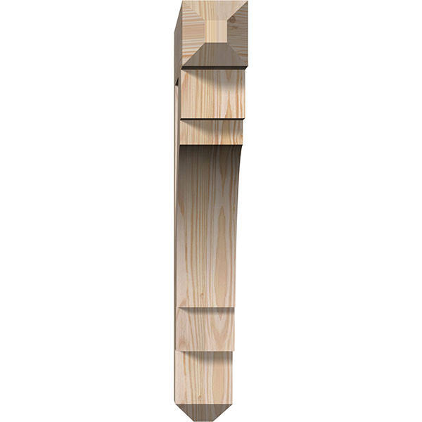 Douglas Fir Smooth Bracket N2398