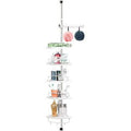 Corner Shower Caddy, 5 Tier, Rustproof, Height Adjustable L98619