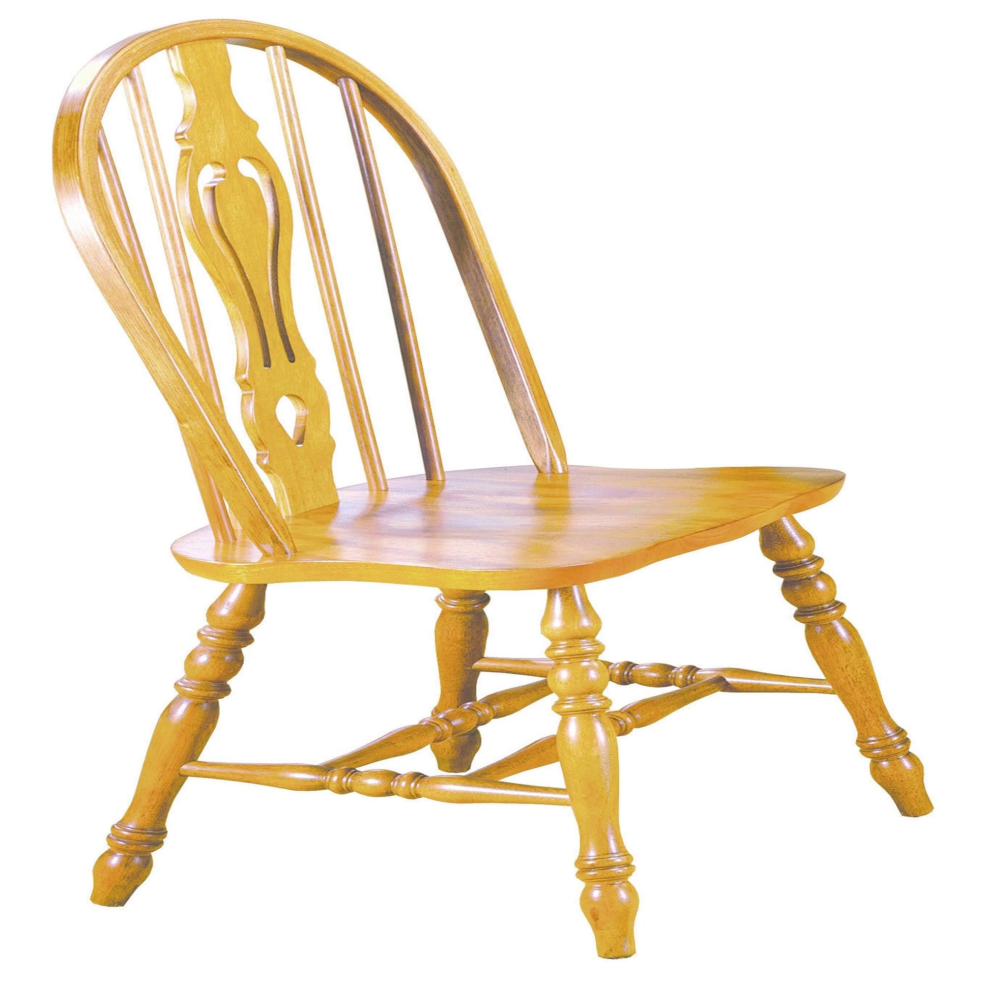 Beige Keyhole Dining Chair E217378