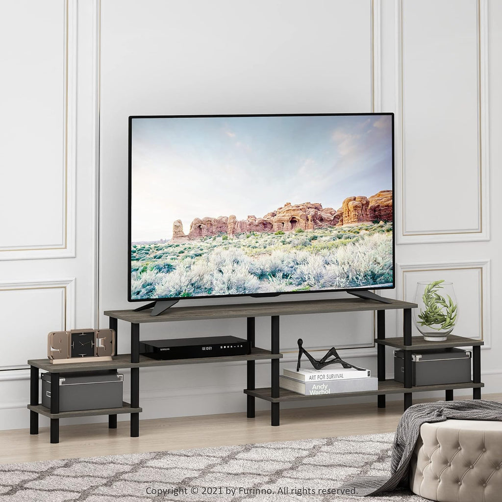 French Oak Entertainment Center for TV up to 58 Inch Y3935