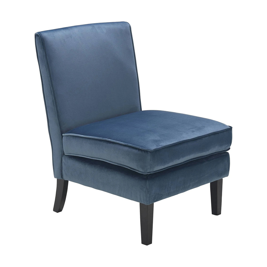 Cobalt Chair with Ottoman N994