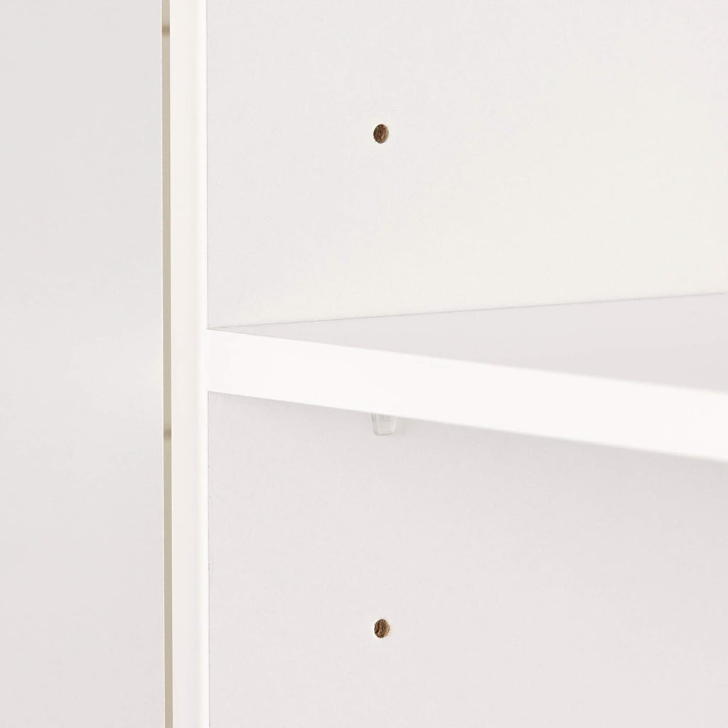 Pure White 4-Door Storage Cabinet Z798