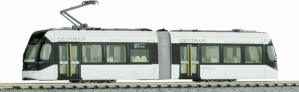 White N Scale LRT Light Rail Transit Model W553638