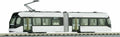 White N Scale LRT Light Rail Transit Model W553638