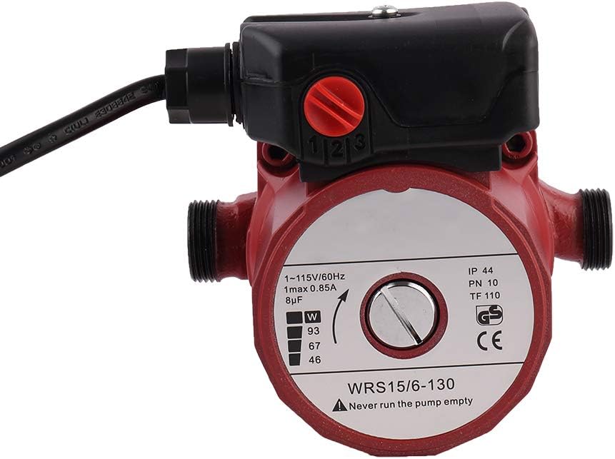 3-Speed Cast Iron Circulation Pump 3/4 inch Outlet H795226