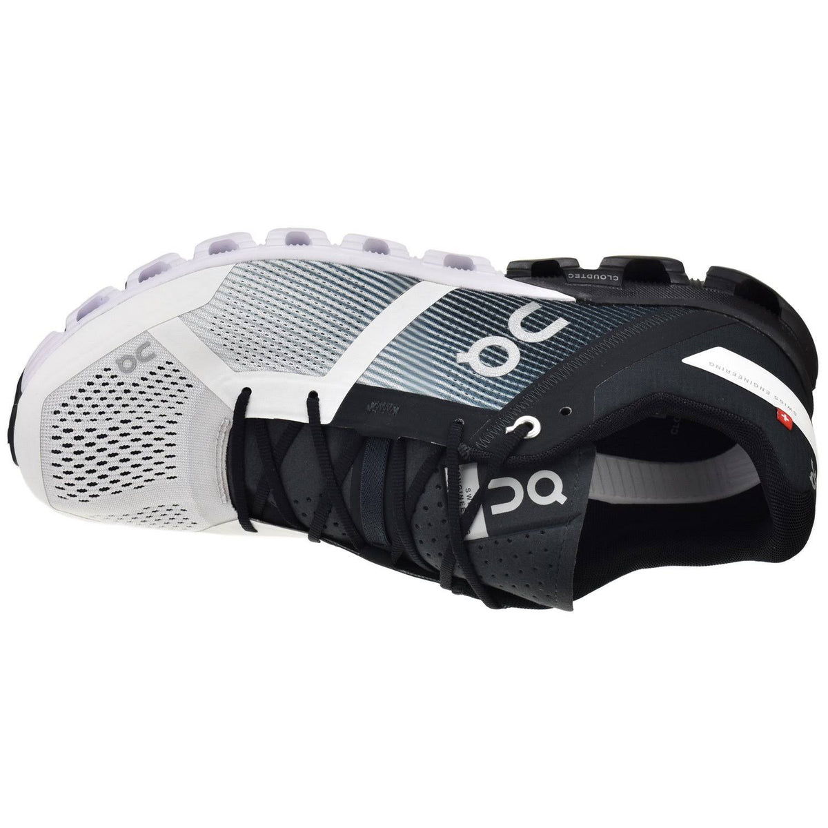 Cloudflow Black | White Running Shoes U19239