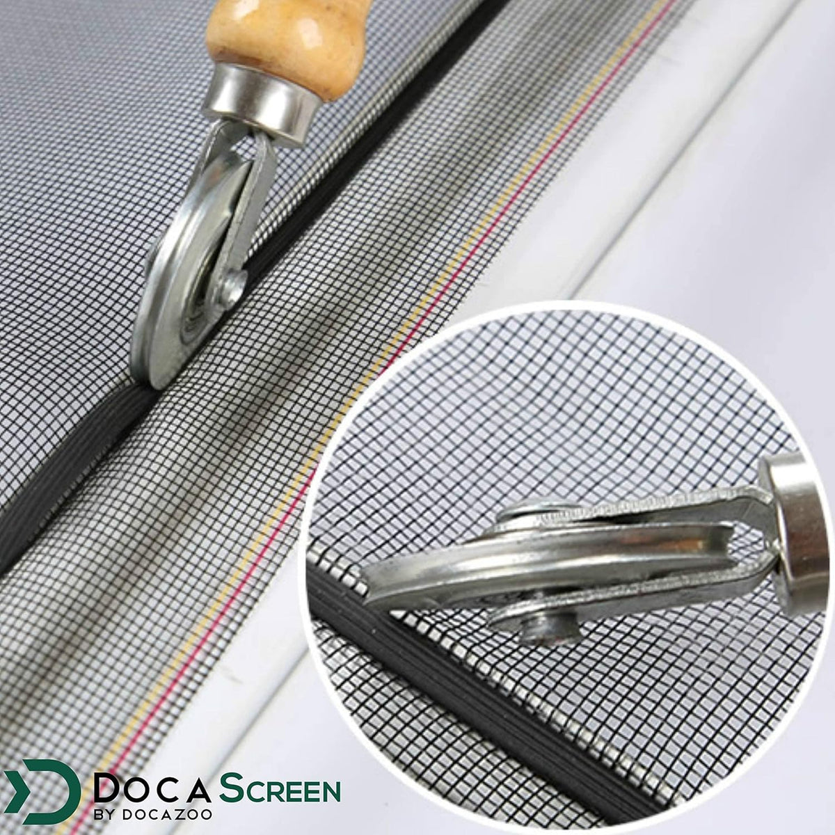 Pet Proof Screen for Window Screen, Patio Screen, Door Screen, Porch Screen, Pack of 2 J640914