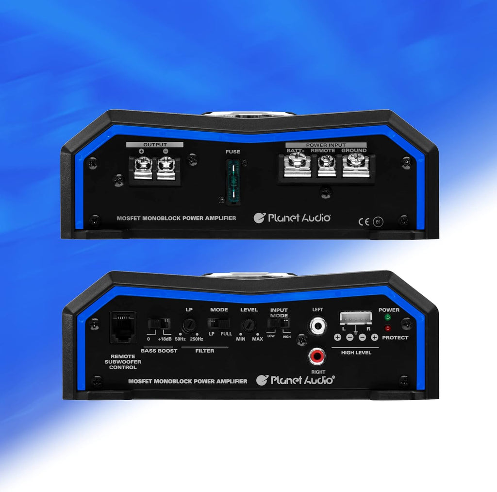 Monoblock Car Amplifier, 1500 Watts, Class A/B P6781