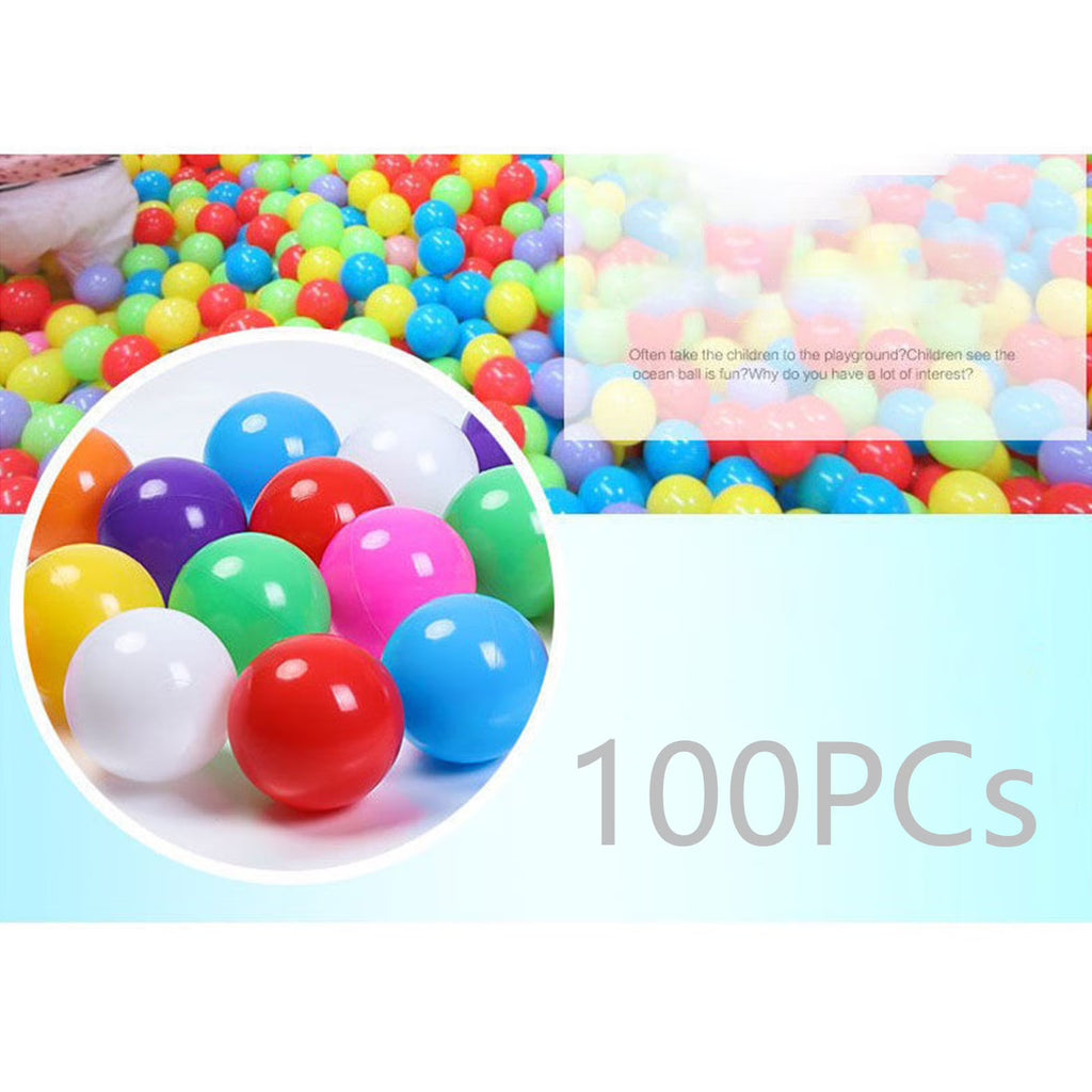 200PCS 5.5cm Colorful Soft Plastic Ocean Balls U3562