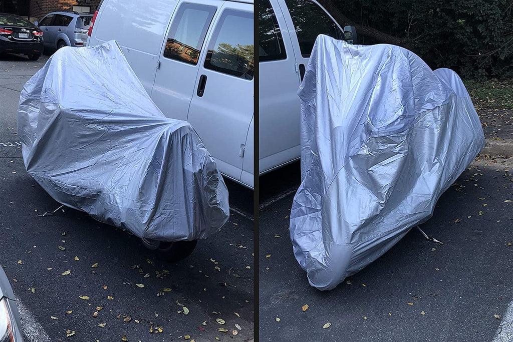 Scooter Cover with Reinforced Securing Straps and Storage Bag K367653