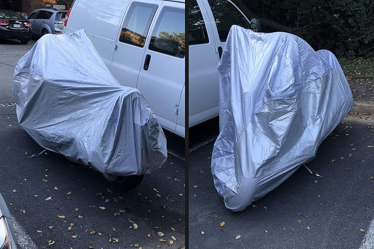 Scooter Cover with Reinforced Securing Straps and Storage Bag K367653