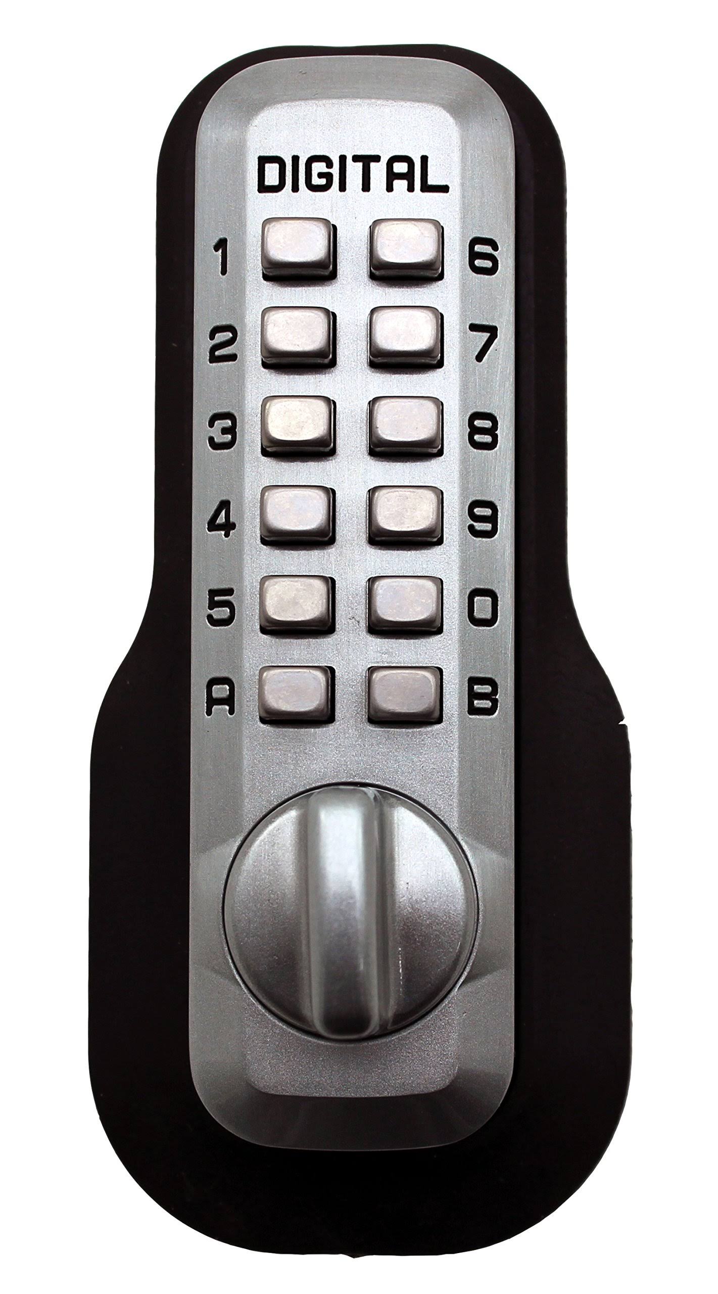 Digital Door Lock Mechanical Keyless Deadbolt Double O143618