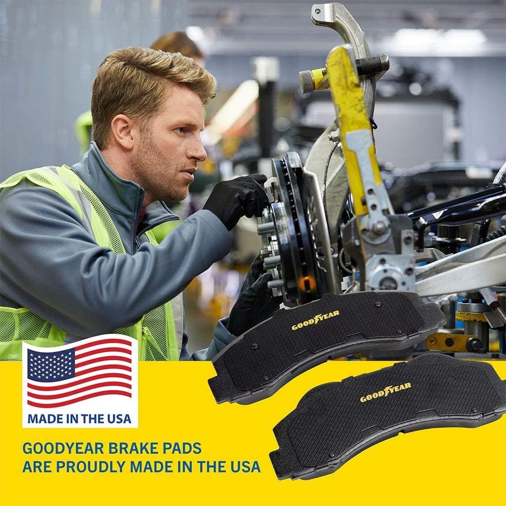 Carbon Ceramic Rear Disc Brake Pad Set for Acura MDX, Honda Odyssey, Pilot, Ford Transit G9174