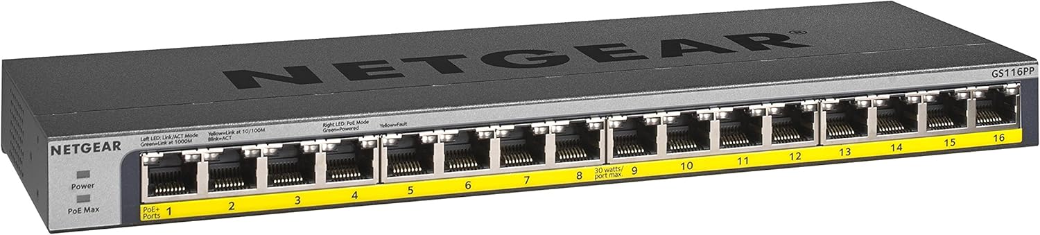 24-Port PoE Gigabit Ethernet Plus Switch K99637