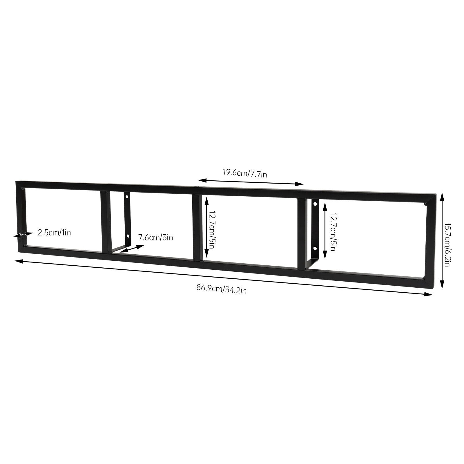 34In Video Game Rack Media Storage Shelves M93566