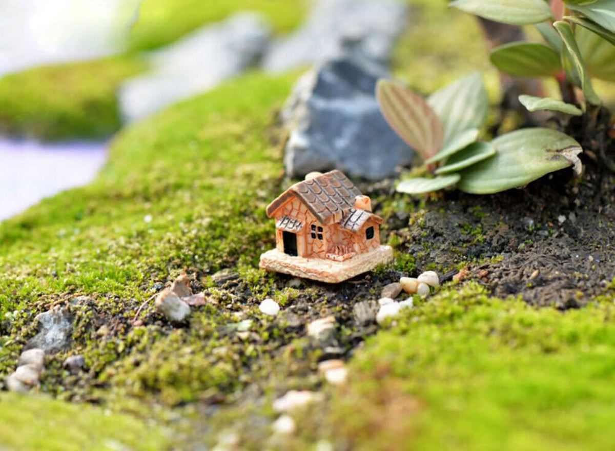 Dollhouse Decorations Stone Resin DIY Mini Garden Decor T317445