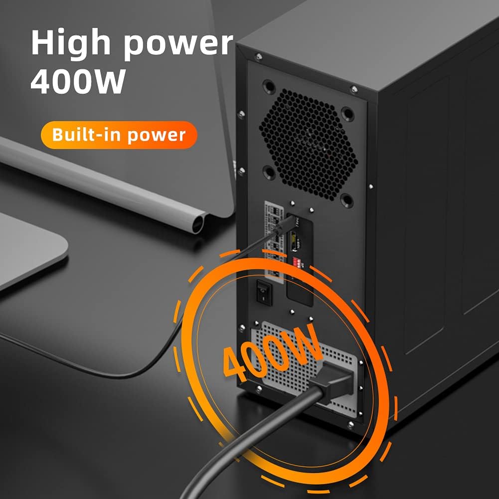 8 Bay 2.5/3.5 inch Hard Drive RAID Enclosure N539