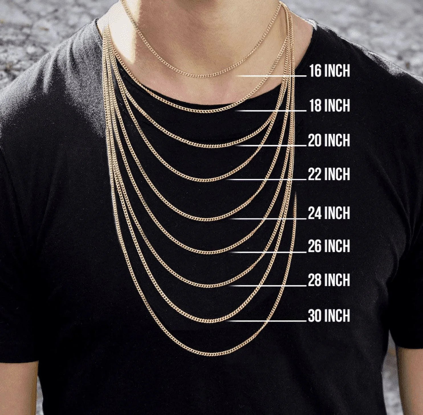 14K Yellow Gold Two-Tone Pave Chain Necklaces H31006