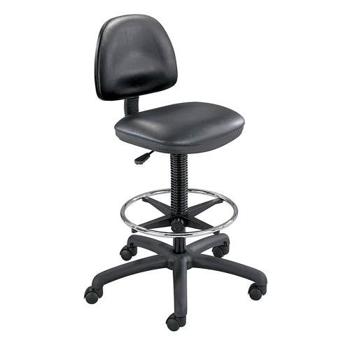 Black Vinyl Extended Height Task Chair H639
