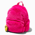 Pink Furry Mini Backpack L9406