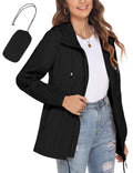 Waterproof Lightweight Hooded Rain Jacket L9139