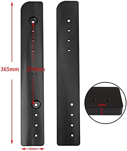 Motorcycle Tour-Pak Relocator Kit Mount Plate Rack Adjustable 1-3 Extend Q4814
