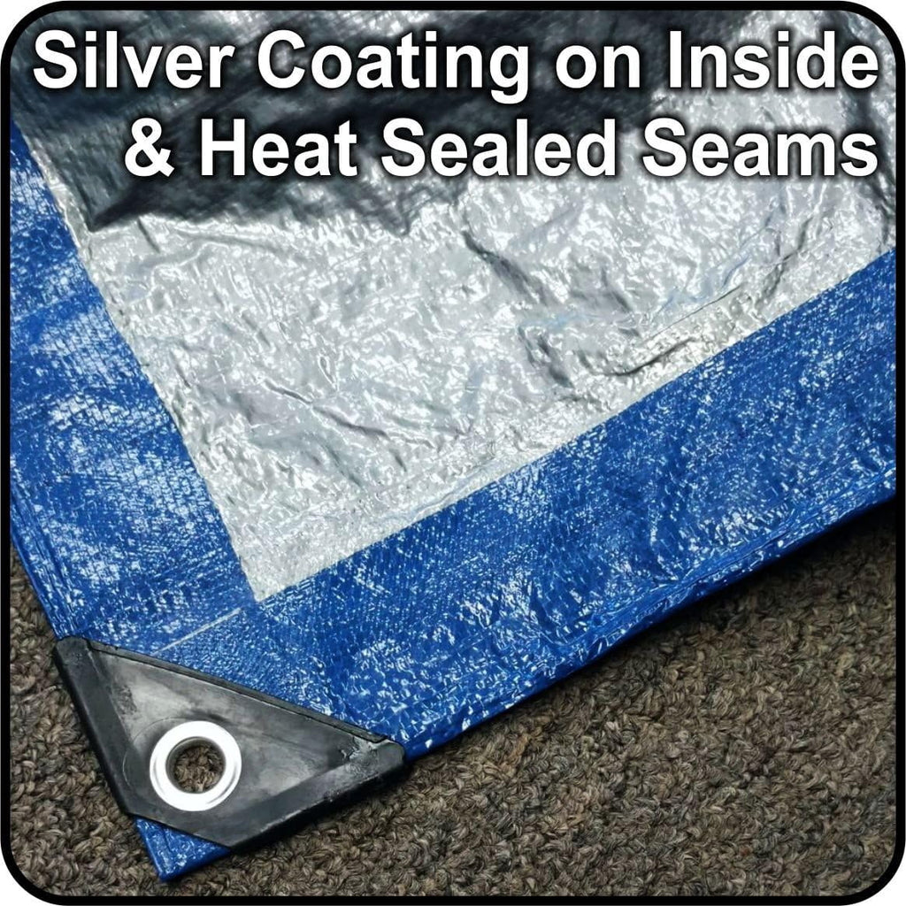 Waterproof Plastic Tarp Shelter Cover H9213