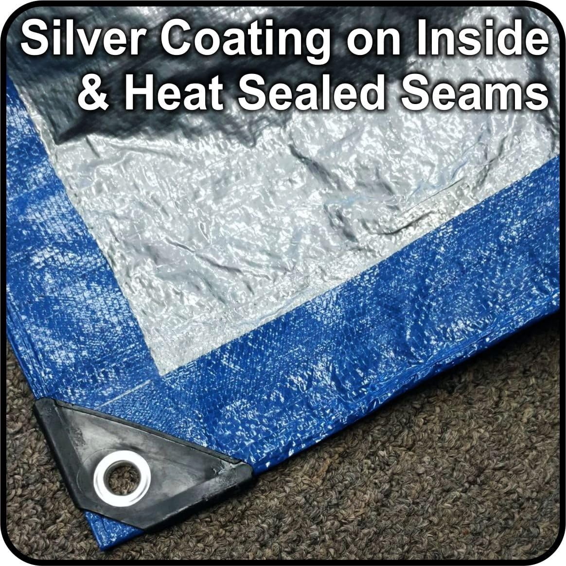 Waterproof Plastic Tarp Shelter Cover H9213