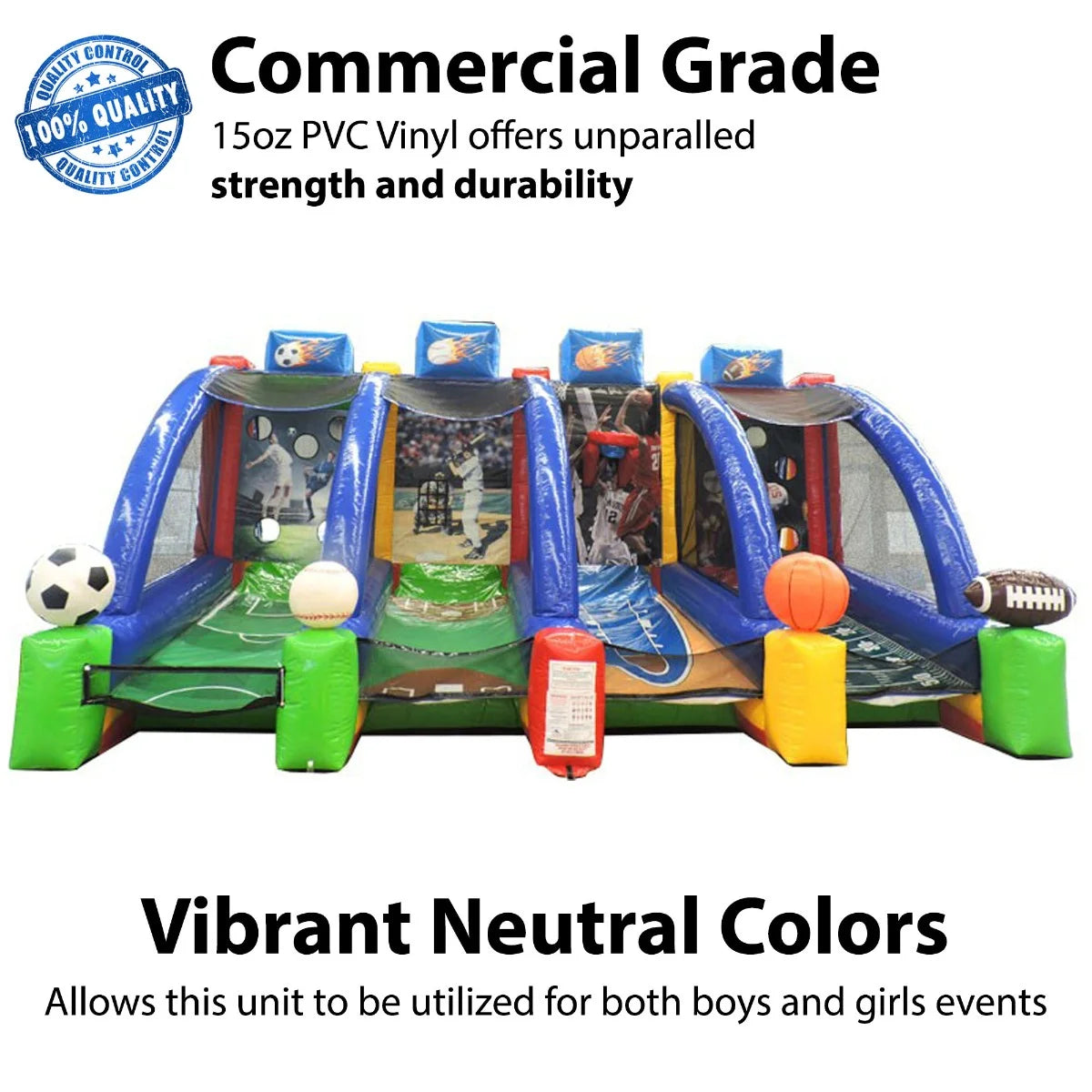 Commercial Vinyl Inflatable Kids Game F22951